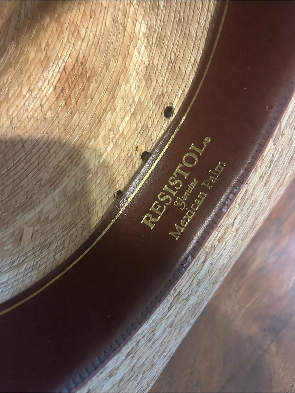 RESISTOL BIG SPENDER PINCH FRONT STRAW COWBOY HAT - Picture 11 of 11